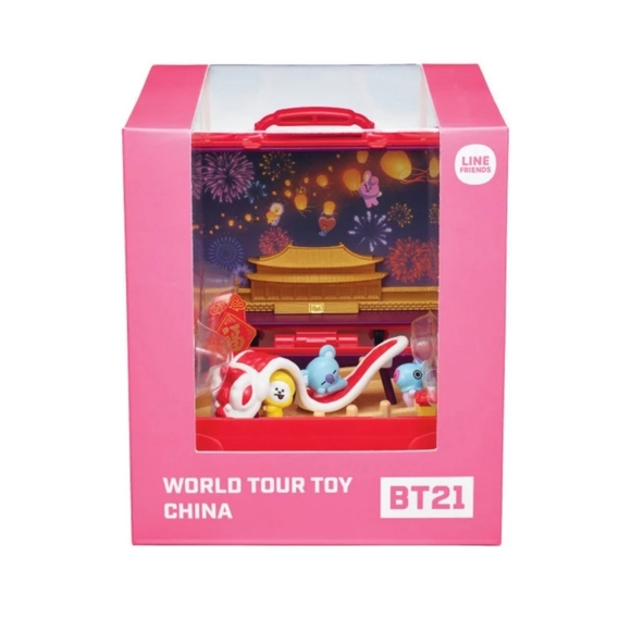 [New & Gift w/ Purchase] BT21 World CHINA BTS Chimmy Koya Line Chinese New Year - Picture 3 of 5